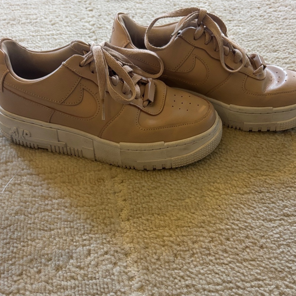 Nike AirForce 1 pixel shoes size 6.5
